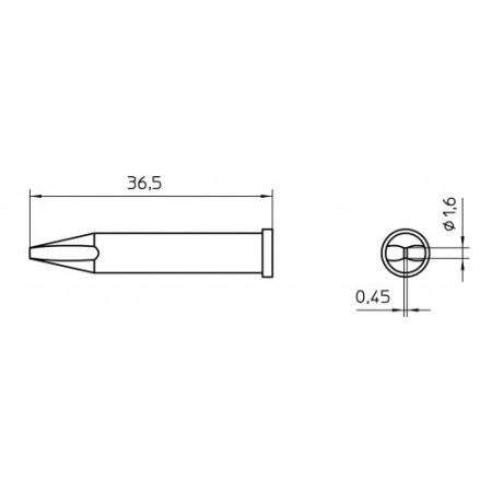 Паяльное жало XT ASL
