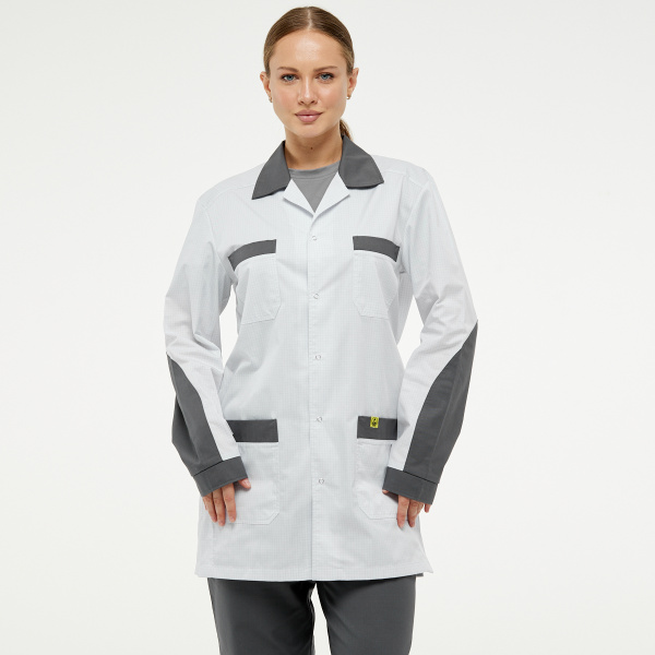 Хал унисекс бело-сер EZ-U230.11 (2)